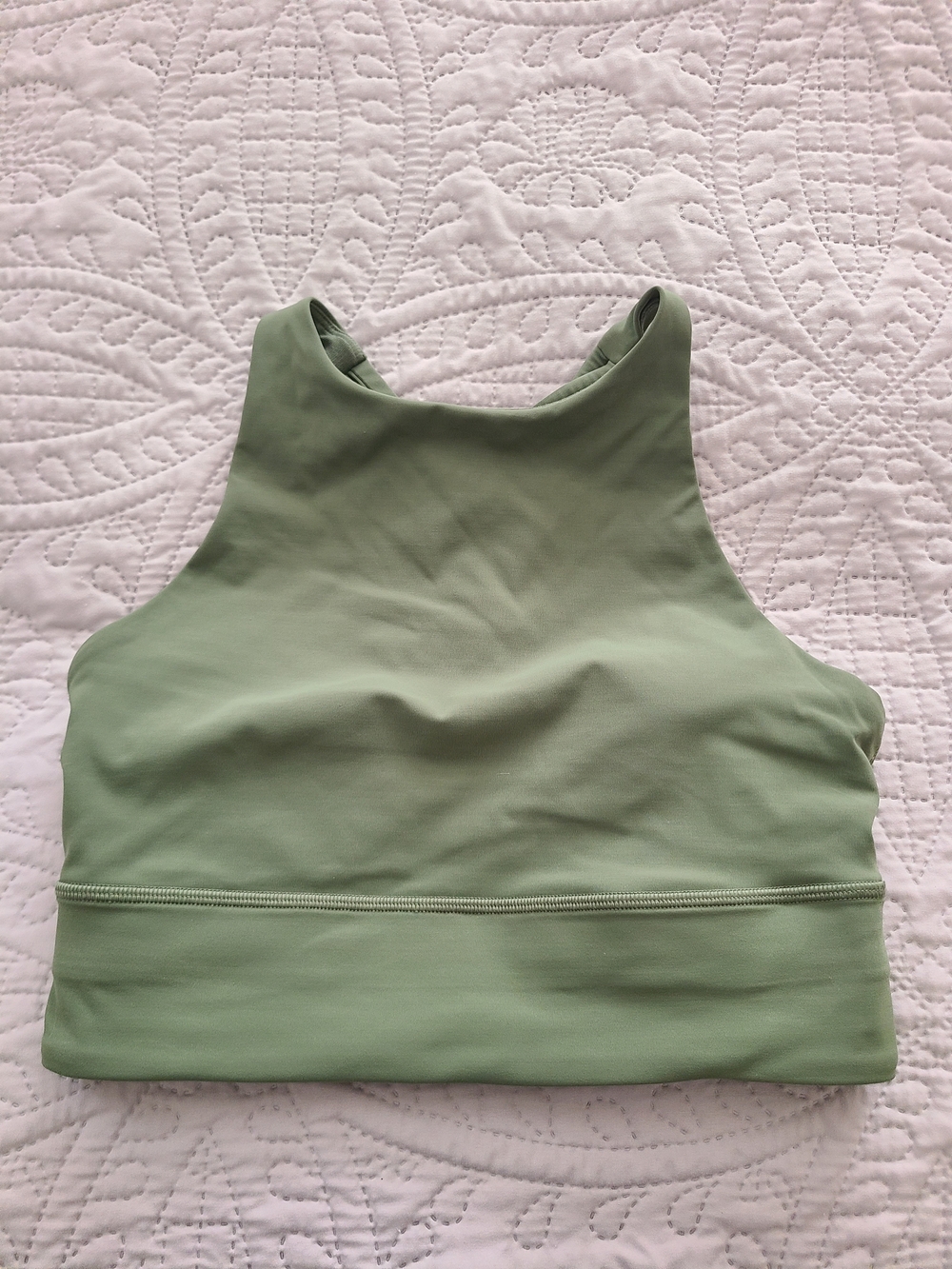Lululemon High-neck Longline Sports Bra